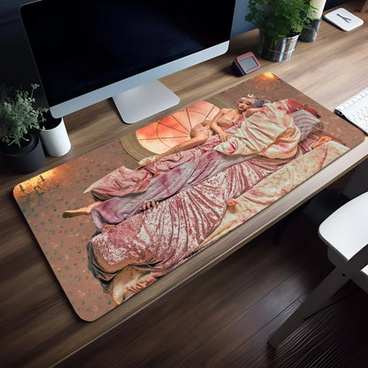 Mouse Pad Singer Melanie Hades Gaming Office Desk M-Martinez Pads Large For Computer Non-slip Lockedge MousePad