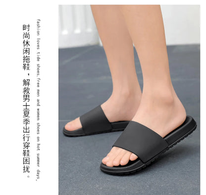 Summer Mens Breathable EVA Slides Men Beach Slippers Indoor House Home Slipper Soft Lightweight Slipers 46 47 48 New 2026
