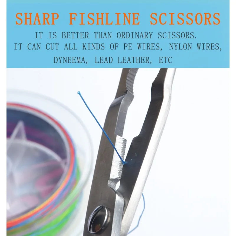 Fishing Pliers - Multifunctional Hook Remover, Line Cutter & Ring Opener