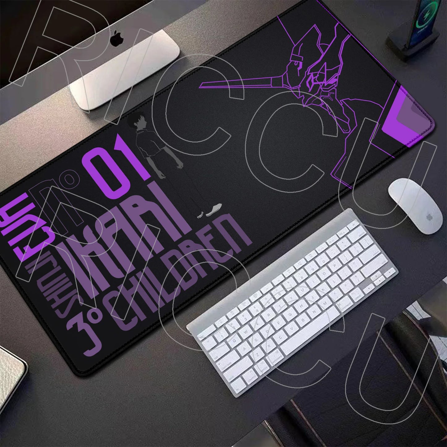 HD Printing Anime EVA Mouse Pad Keyboard Rug Kawai Rubber PC Accessories Non-Slip expand Desk Mat XXL carpet protective pads