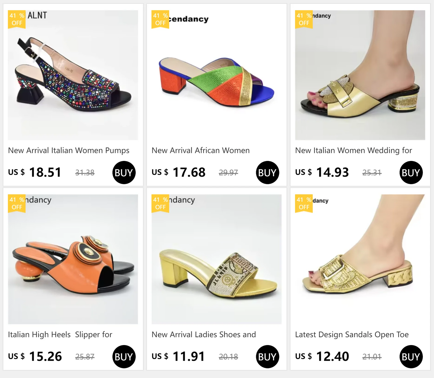 Latest Shoes Women Luxury Rhinestone Crystal Pumps 2024 New Fashion Slippers Sandals Party Low Heels Elegant Italian Women Shoes