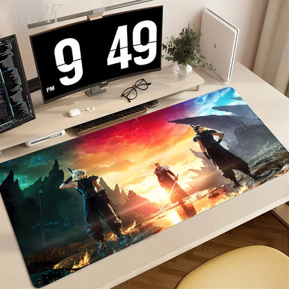 Large Game FINAL FANTASY IX Mouse Pad XXL Mouse Pad For Home Office Waterproof Deskmat Computer Mouse Pad Keyboard Mat