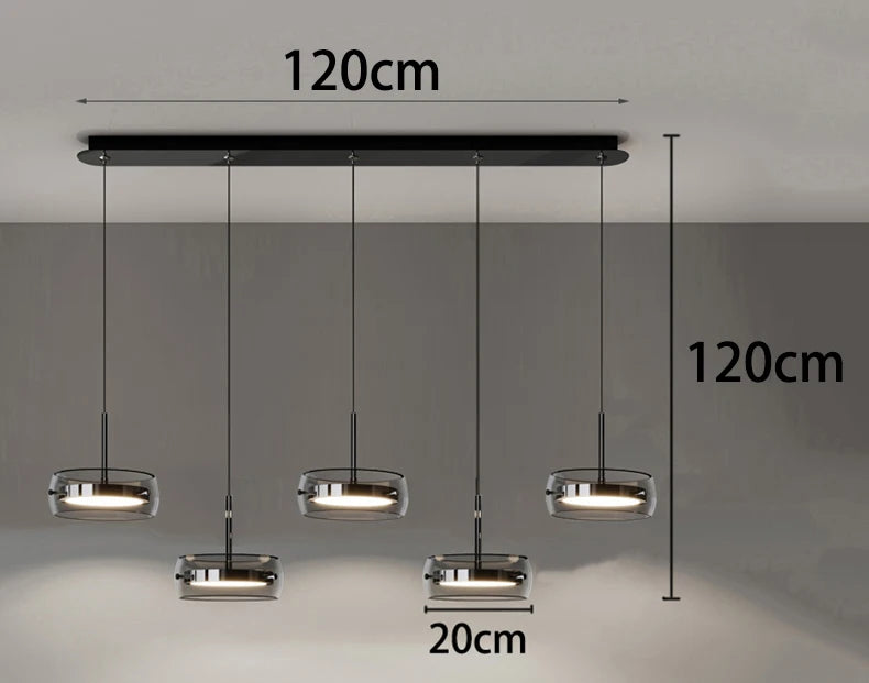 Modern home decor led lights pendant light lamps forstaircase Chandeliers for living room hanging light indoor lighting