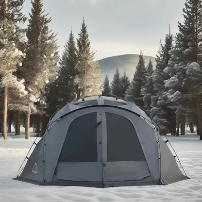 Luxury 6m Geodesic Dome Tent with Custom Logo Connectable Oxford PVC Fabric Aluminum Pole for Outdoor Family Events Hotel Use