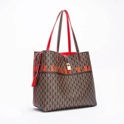 CH Ladies Handbag Large Capacity Shoulder Bag Ladies Handbag Luxury Brand 2026 New Multifunctional Fashion Design Classic Retro