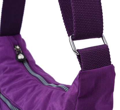 Women's Shoulder bag Nylon Female Travel Handbag Ladies Messenger Bag light CrossBody Bag High-grade Wear-resistant fabric