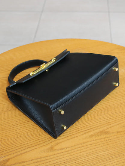 2026 High-End Portable Fashion Ladies Bag Temperament Small Bag Palm Crocodile Handbag OL Commuter Joker Work Bag Light Luxury S