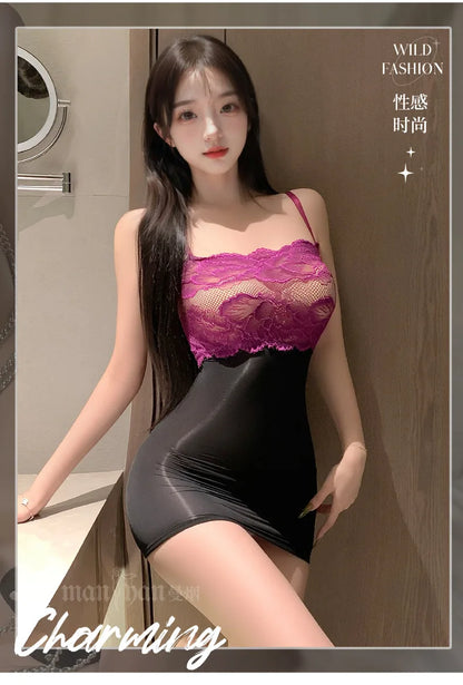 Sexy Lingerie Female Secretary Cosplay Uniform Seductive Tight Fitting Wrap Hip Skirt Nightclub Roleplay Passion Exotic Costumes