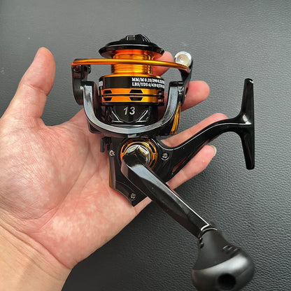 Spinning Fishing Reel Metal Yn300 High Gear Ratio 5.2 :1 For Saltwater Sea Lure Rock Surf Fishing Tackle Wholesale