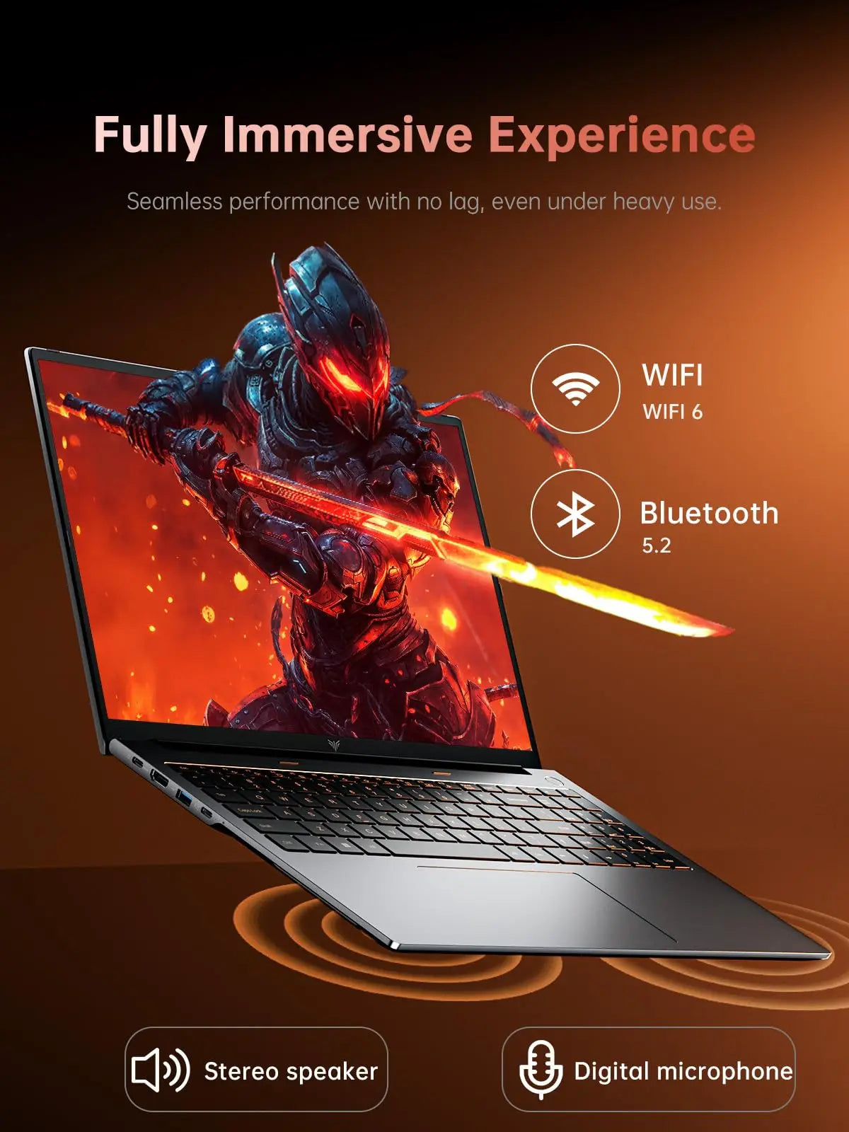 ACEMAGIC AMD Ryzen 9 6900HX Laptop 16 Inch FHD Display 16GB LPDDR5 RAM 512GB SSD Gaming Notebook Backlit Keyboard Windows 11 Pro