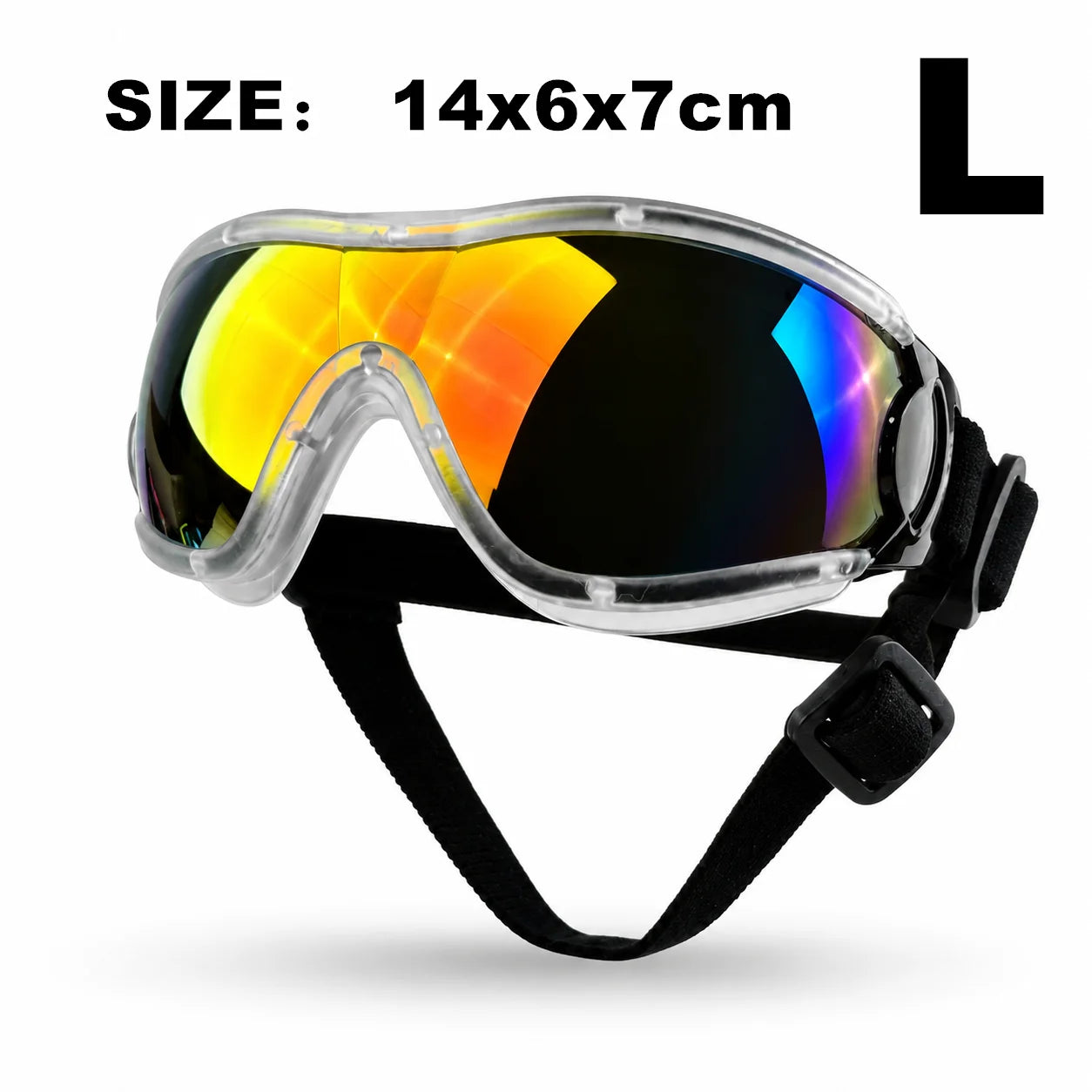 These Pet Dog Sunglasses Can Block Ultraviolet Rays, and the Dog Goggles Are Windproof and Dustproof.