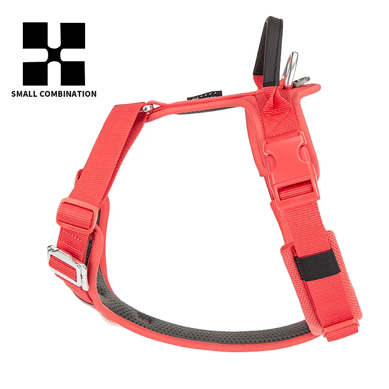 Pet Dog Harness No Pull Reflective for Small Medium Large Dog Explosionproof Vest Harness Adjustable Breathable Dog Chest Straps