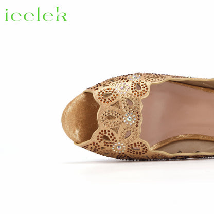 New Fashionable Coffee Color Peep Toe Ladies Shoes Matching Bag Set For Nigerian Women Wedding Party Pump