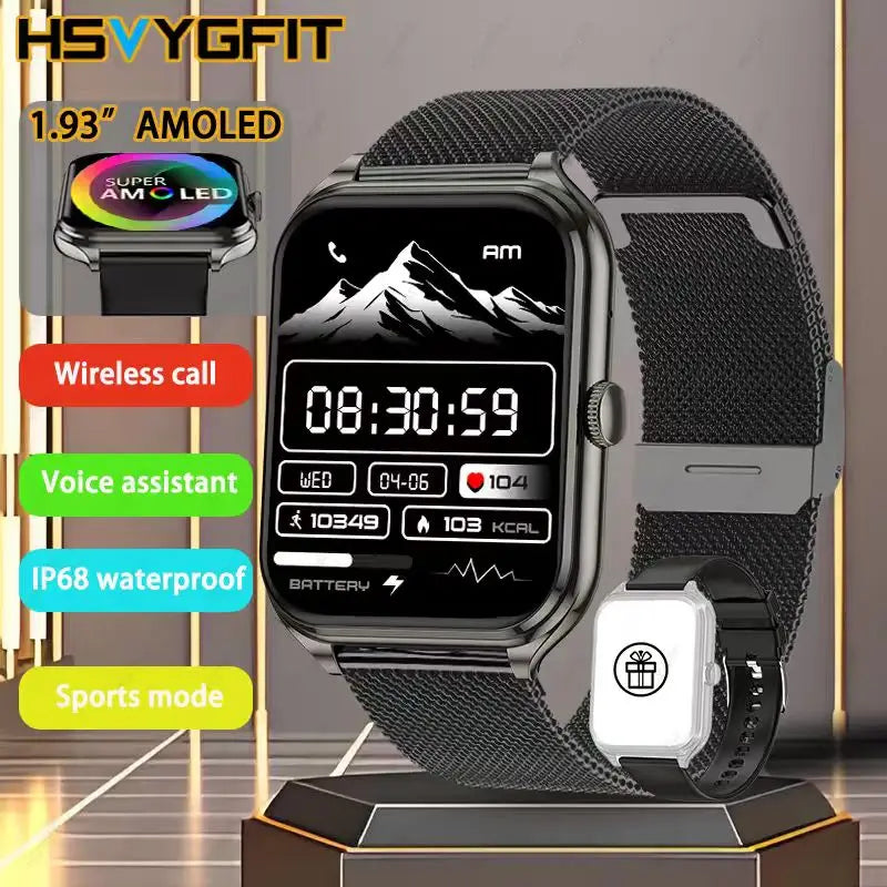2026 new ultra-thin outdoor sports smartwatch, wirelesscommunication,suitable for men's and women'ssports,stepcounting,best gift