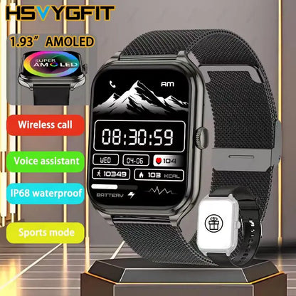 2026 new ultra-thin outdoor sports smartwatch, wirelesscommunication,suitable for men's and women'ssports,stepcounting,best gift