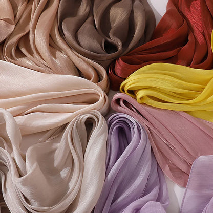 Premium Chiffon Hijabs For Woman Soft Long Turban Veil Scarves Muslim Hijab Shawls Islam Women Head Wraps Accessoires Ramadan