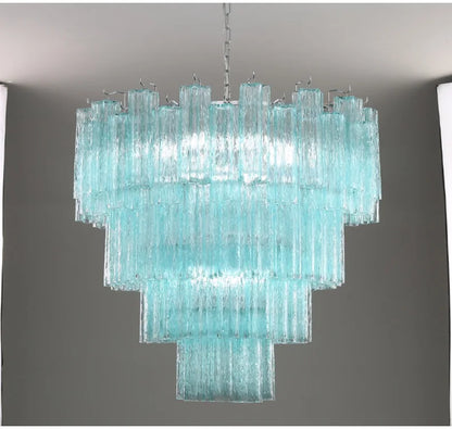 Luxury Glass Pendant Ceiling Light Fixture Chandelier Led Ceiling Lamp Modern Hanging Chandelier Lights Salon Chandeliers Lustre