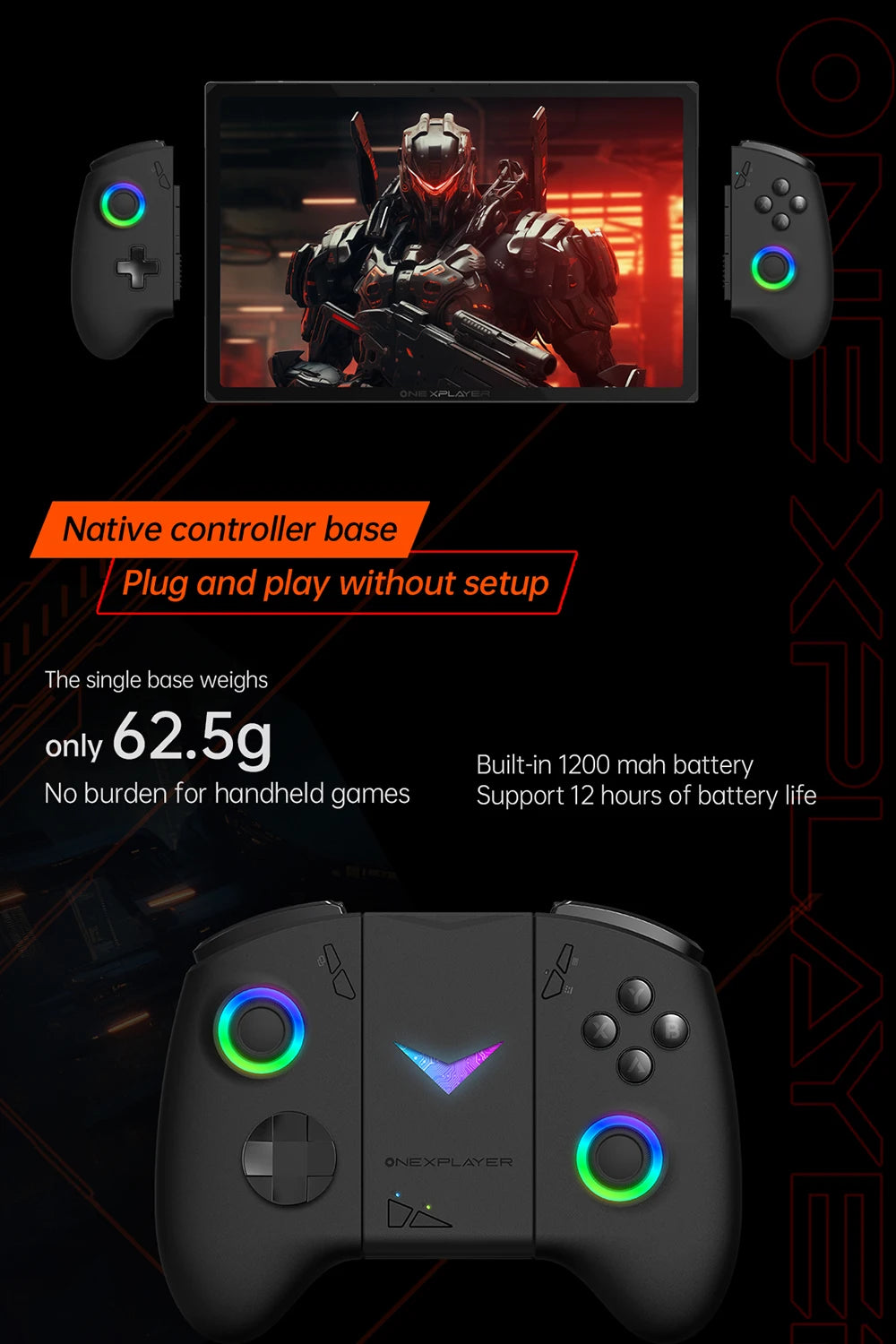 Onexplayer X1 pro 3-in-1 Mini Laptop A1470-32G+2TB Windows 11 10.95'' Gaming Laptop AI Camera 120hz HDMI Handheld GamePad Tablet