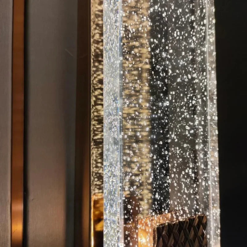 Modern Luxury Crystal Wall Lamp Bedroom Bedside Corridor Stairway Hallway Restaurant Kitchen Background Wall Led Light Sconce