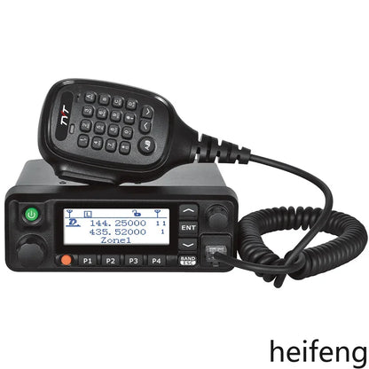 TYT MD-9600 DMR Mobile Radio 20KM 50W Dual Band Long Range Communication Radio TYT MD 9600 DMR Radio Mobile Transceiver