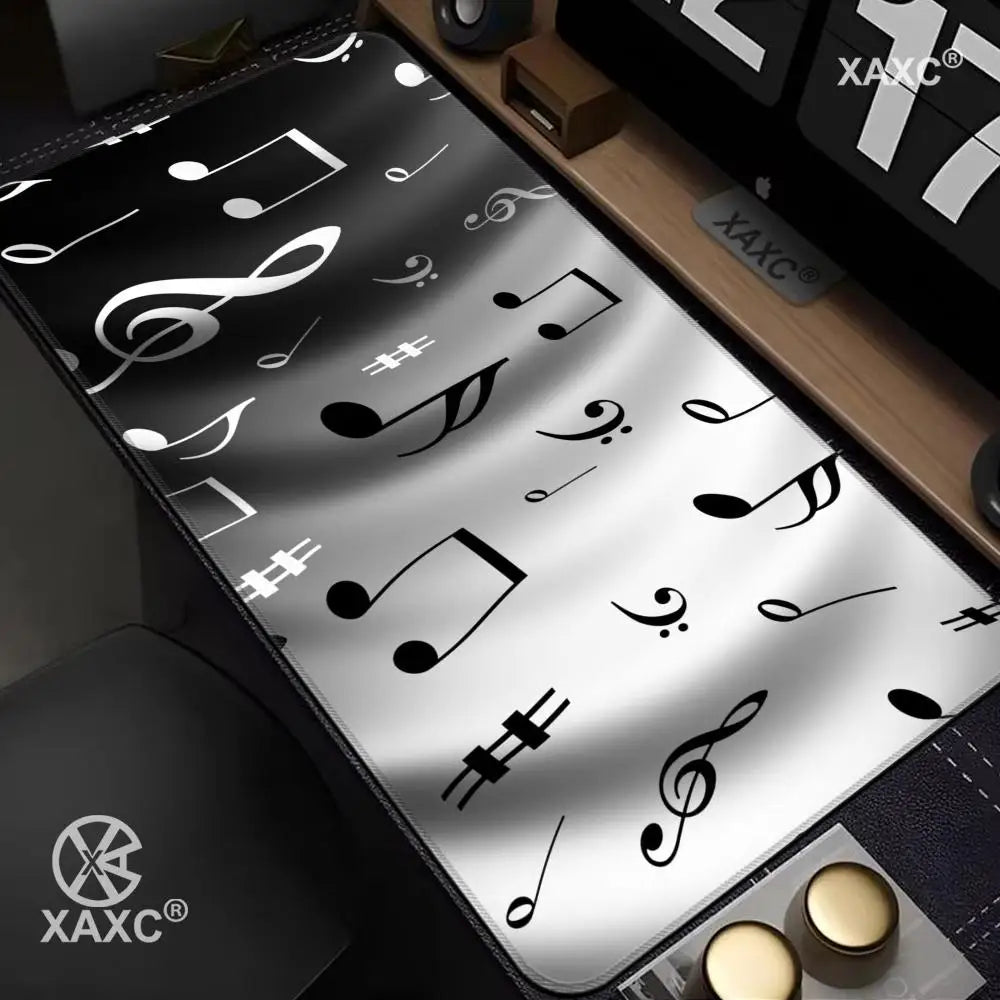 Musical Symbols Mouse Pad large keyboard mouse desk pad non-slip rubber gaming mouse pad laptop mouse carpet XAXC