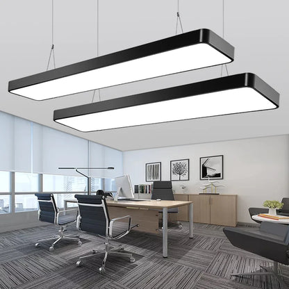 Large Energy-saving Pendant Lamp LED Ultra Wide Chandeliers High Bright Lighting Office Restaurant Home Living Room Lights LED
