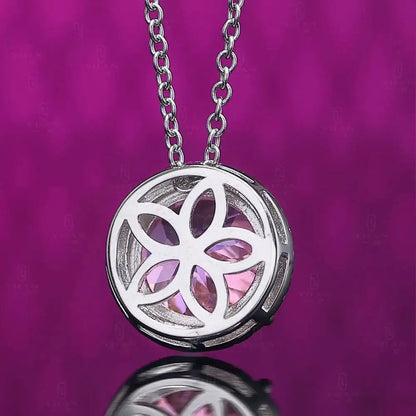 5CT D Color Moissanite Classic Pendant Necklace Fairy Necklace Real 925sterling Silver Women Fine Jewelry For Valentine's Party