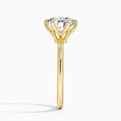 Szjinao Certified 14k Gold Moissanite Ring 1ct 2ct 3ct Lab Diamond Sparkling Au585 Engagement Jewelry Promise Wedding Gift Sale
