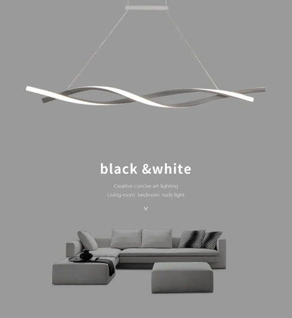 Modern Rotate Led Pendant Lights Dimmable for Kitchen Island Table Dining Room Office Chandelier Decor Lighting Lusters Fixture
