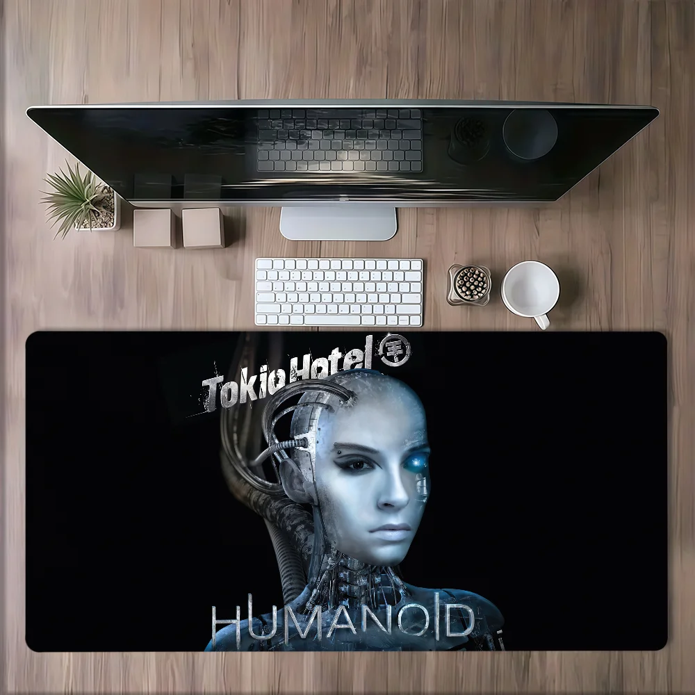 Band Tom Bill Kaulitz T-Tokio Hotel Schrei Non-slip Thickened MousePad Large Writing Lockedge Office Student Gaming Cushion