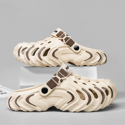 Summer Men's Outdoor Clogs EVA Soft Slippers For Man Beach Sandals Slides Garden Shoes New Men Casual Shoes Male Beach Slippers