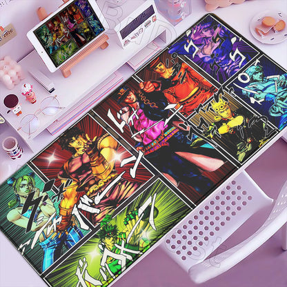 HD J-Jojo B-Bizarre A-Adventure Mouse Pad Gaming 900×400mm Mousepad Xxl Mouse Mat Offices Accessories Keyboard Pad Computer Desk