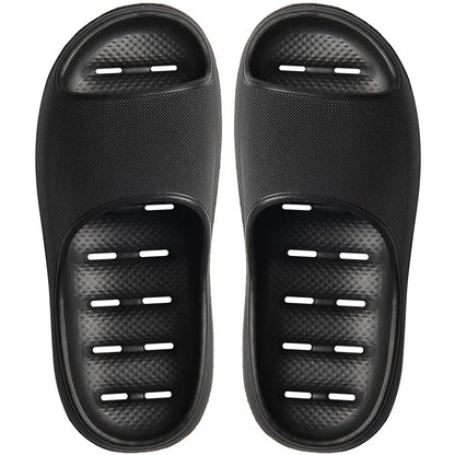 Men's Bathroom Bathing Slippers Women's New Summer Indoor Home Eva Anti-Slip Anti-Odor Couple Shower Leakage Quick-Drying Slippers for Women