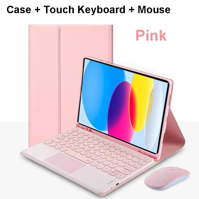 For iPad 11th Case Generation 11 Inch A16 2025, Bluetooth keyboard Covers For Apple iPad 11th Case 2025 Funda