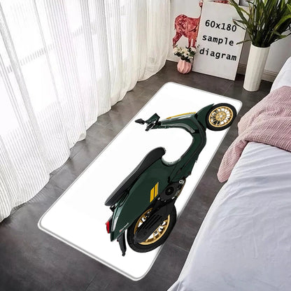 House Entrance Doormat Motorcycle Hallway Carpet Living Room Rugs V-Vespas Foot Carpets Bath Rug Floor Mats Non-slip Home Decor