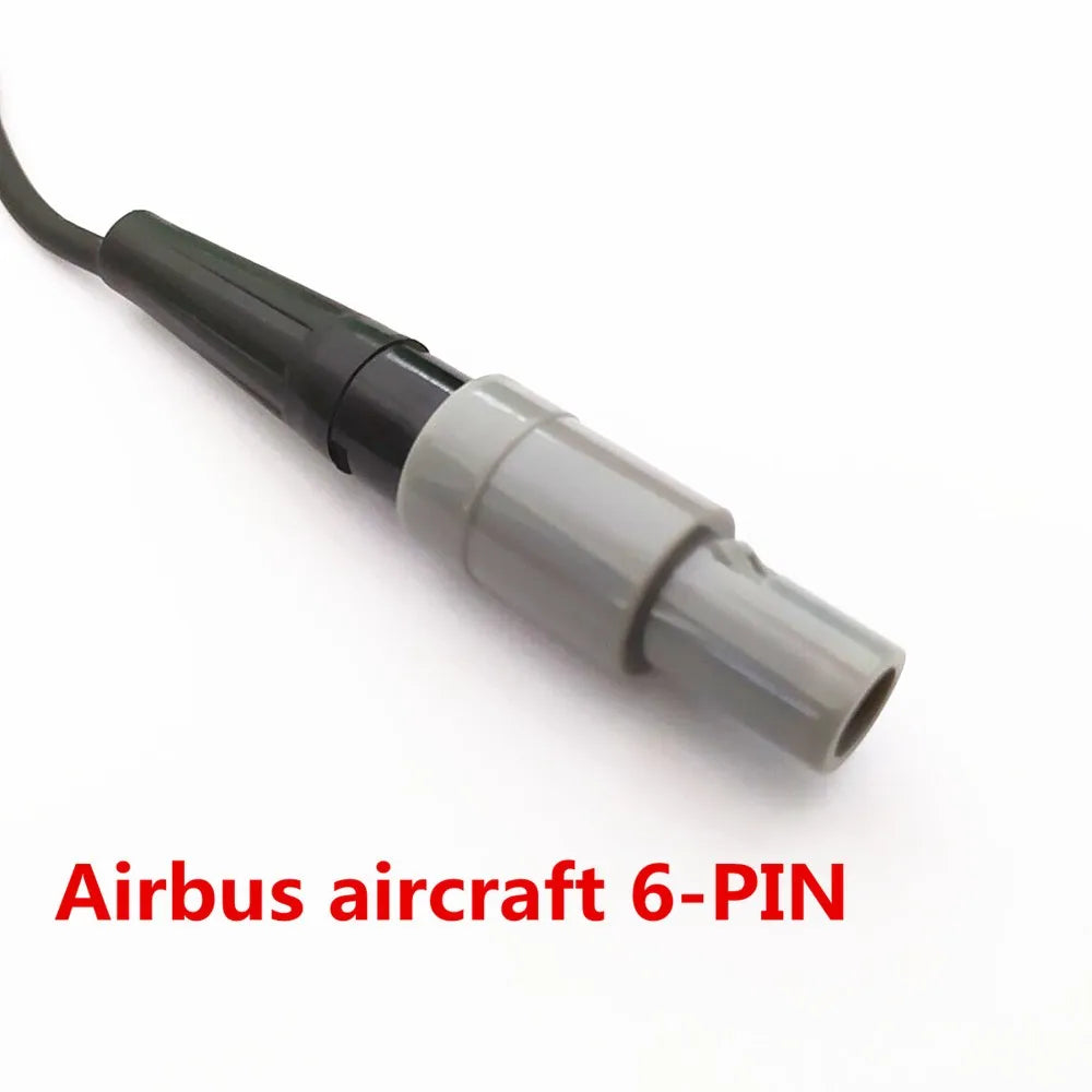 Slow rebound sponge noise reduction david clark headset, light and easy to wear rear mounted pilot in Ear Aviation headset