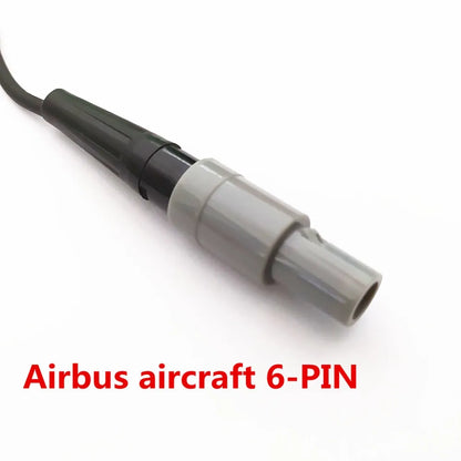 Slow rebound sponge noise reduction david clark headset, light and easy to wear rear mounted pilot in Ear Aviation headset