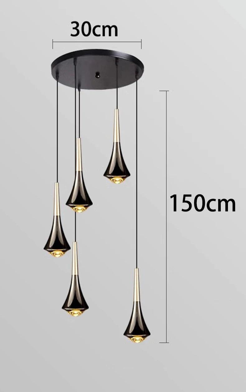 Modern home decor led lights pendant light lamps for living room Chandeliers for dining room hanging light indoor lighting