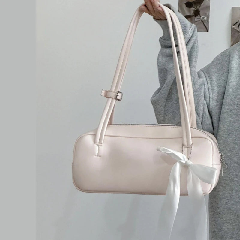 Fashion Solid Large Capacity Shoulder Bags Interior Compartment Soft 2026 High Quality Bags for Women Zipper Pu Women's Handbags