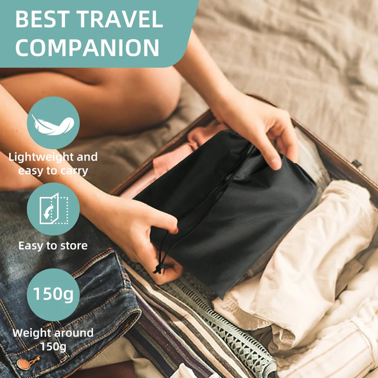 Newest Airplane Foot Hammock Airline Foot Rest With Removable Pad Adjustable Strap Foot Hammock With Menory Foam For Travel