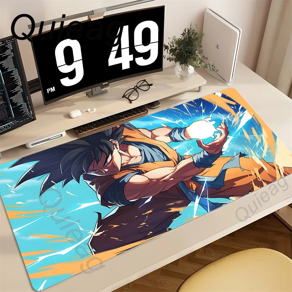 XXL Mousepad Computer New Goku Mousepad Dragon Balls Keyboard Pad Cool Mouse Mat Gamer Soft Office Carpet Table Mat Desktop pad