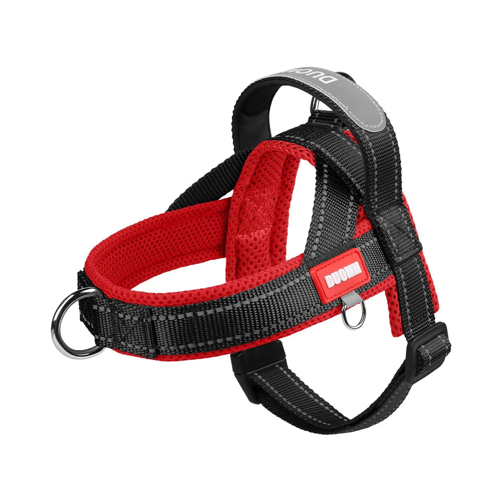 Dog Harness No Pull Saddle-Style Small Medium Dogs Walking No Choke Bichon Outdoor Safety Reflective Vest Pet Chest Harness