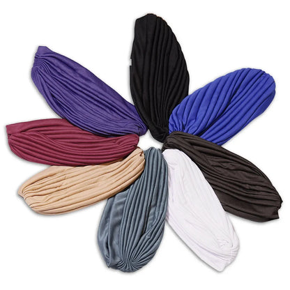 Women's Elastic Pullover Yoga Hat Watermelon Headscarf Hat Indian Headwrap Middle Eastern Muslim Hat