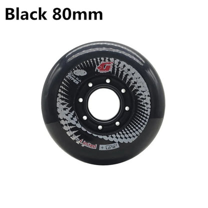 Hyper+G 84A Inline Skate Wheels 4 or 8 Pcs GRIP Concrete Roller Skates Wheel Slalom Braking Skating Street Sliding Patines Tires