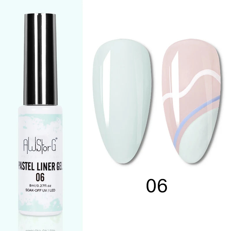 AWStorG 5ML Colorful Laser Cat Magnetic Gel Blue Glitter Shine Soak Off  Semi Permanent  UV Gel Nail Art Varnish Nail Supplies
