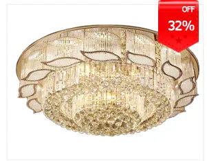 K9 Crystal Ceiling Lights LED Modern Lamps Luxury Chandelier Living Room Dining Bedroom Rectangle LED Lighting Hotel Mall Shop