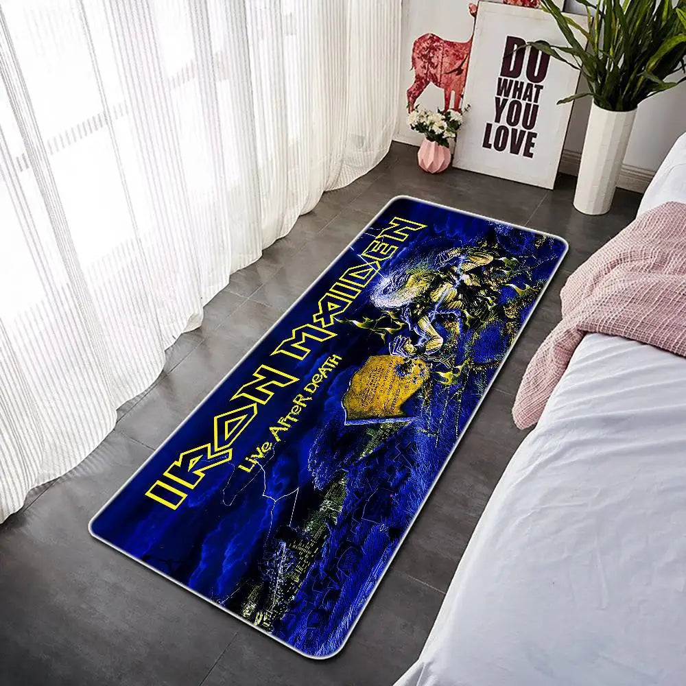 Iron MaidenS Floor Mat Entrance Doormat Bath Mats Non-slip Mat Carpets Carpet Entrance Of House Custom Kitchen Foot Mat Cute Rug