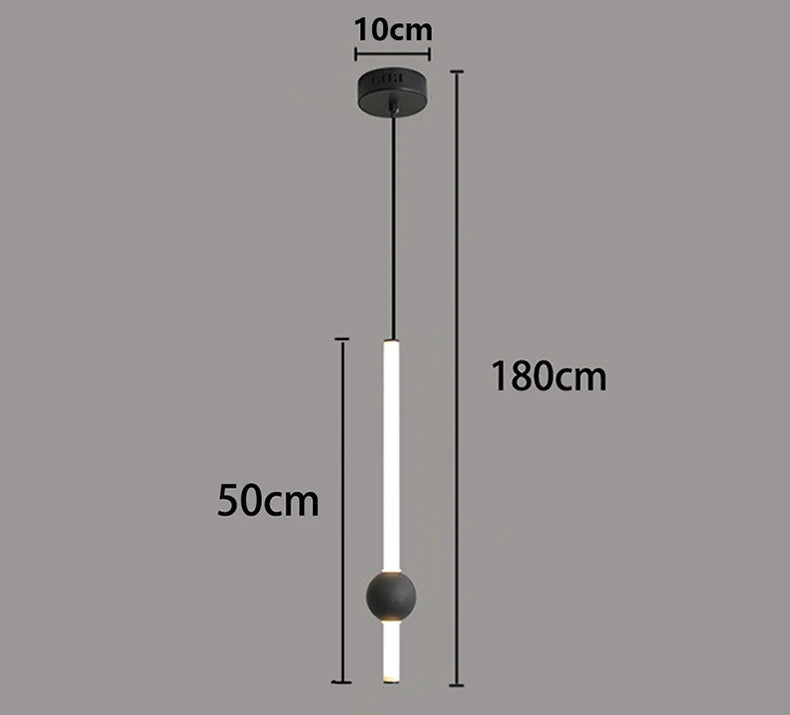 1pc Modern Home Decor LED Lights Bedroom Lamp Bedside Pendant Light Lamps LED Chandeliers Hanging Light Indoor Lighting