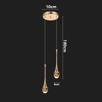 1 PC Modern home decor led lights Bedroom lamp bedside pendant light lamps led Chandeliers hanging light indoor lighting