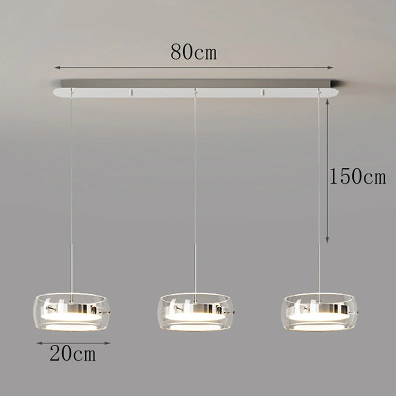 Modern Pendant Light Lamps, Home Decor Ring LED Lights for Living Room,Chandeliers for Dining Room Hanging Light Indoor Lighting